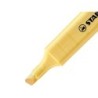 Rotulador stabilo fluorescente fino swing cool pastel amarillo cremoso