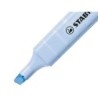 Rotulador stabilo fluorescente fino swing cool pastel azul nublado