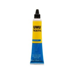 Pegamento uhu especial textil tubo 20 gr en blister