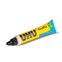 Pegamento uhu especial textil tubo 20 gr en blister