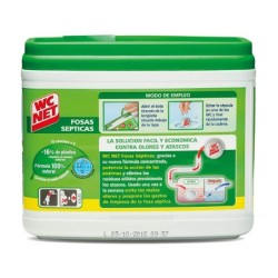 Elimina olores wc net fosas septicas capsula de 18 gr caja de 20 unidades