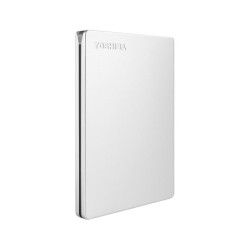 Disco duro externo toshiba canvio slim hdd 2,50\ 5.000 mbit/s usb 3.0 1 tb color blanco