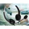 Auricular mediarange biaural diadema con microfono cable 2 mt