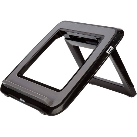 Soporte elevador fellowes i-spire para portatil hasta 17\ ajustable 7 angulos diferentes negro 320x286x42 mm