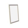 Marco porta anuncios q-connect din a4 marco de aluminio 24x32,7x1,2 cm