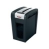 Destructora de documentos rexel secure mc6-sl eu capacidad 6 hojas grapas clips tarjetas y cd 18 l