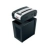 Destructora de documentos rexel secure mc6-sl eu capacidad 6 hojas grapas clips tarjetas y cd 18 l