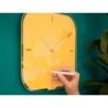 Reloj leitz cosy de pared silencioso cristal 30x30 cm amarillo