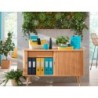 Bandeja sobremesa plastico leitz cosy set de 2 unidades amarillo 274x81x407 mm