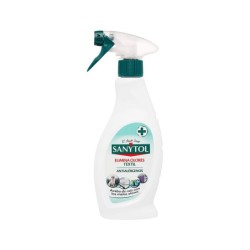 Quitaolor desinfectante sanytol para textil con pulverizador bote de 500 ml