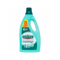 Limpiador desinfectante sanytol limpiahogar multisuperficies bote de 2 litros