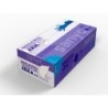 Guantes de nitrilo desechable sensitive sin polvo talla l grande color azul caja de 100 unidades