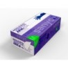 Guantes de nitrilo desechable sensitive sin polvo talla m mediana color azul caja de 100 unidades