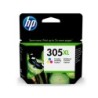 Ink-jet hp 305xl deskjet 1210 / 1212 / 1255 / 2732 / 2752 / 4155 / 4158 envy 6020 / 6052 /6055 / 6420 tricolor 200