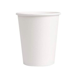 Vaso de carton biodegradable blanco 360 cc paquete de 40 unidades