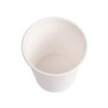 Vaso de carton biodegradable blanco 360 cc paquete de 40 unidades