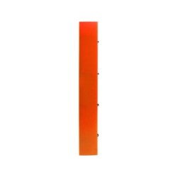 Carpeta con recambio liderpapel a4 cuadro 5mm 100 hojas 80g polipropileno 4 anillas 40mm naranja fluor