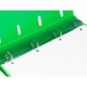 Carpeta con recambio liderpapel a4 cuadro 5mm 100 hojas 80g polipropileno 4 anillas mixtas 25mm verde