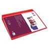 Carpeta liderpapel canguro 2 anillas 40 mm mixtas polipropileno din a4 rojo translicudo