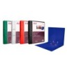 Carpeta liderpapel canguro 2 anillas 40 mm mixtas polipropileno din a4 transparente
