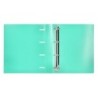 Carpeta liderpapel 4 anillas mixtas 40 mm polipropileno din a4 verde manzana opaco