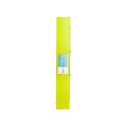 Carpeta liderpapel 4 anillas mixtas 40 mm polipropileno din a4 amarillo fluor opaco