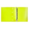 Carpeta liderpapel 4 anillas mixtas 40 mm polipropileno din a4 amarillo fluor opaco