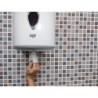 Dispensador papel secamanos dahi mecha abs color blanco 321x207x220 mm