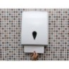 Dispensador toallitas secamanos dahi abs color blanco 370x277x130 mm