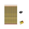 Lapices de grafito staedtler noris n.2 hb blister promocional 120 aniversario de12 uds  afilalapiz  goma