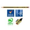 Lapices de grafito staedtler noris n.2 hb blister promocional 120 aniversario de12 uds  afilalapiz  goma