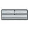 Fichero cajones de sobremesa cep moov up reciclado 80% 3 cajones color gris 275x369x146 mm