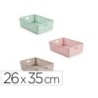 Cesta ordenacion plastiforte atlas nº 4 260x350 mm colores surtidos