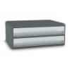 Fichero cajones de sobremesa cep moov up reciclado 80% 2 cajones color gris 275x369x146 mm