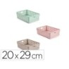 Cesta ordenacion plastiforte atlas nº 3 200x290 mm colores surtidos