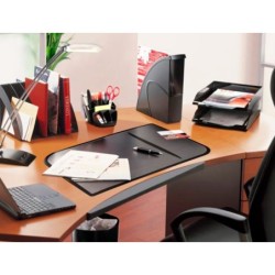Fichero cajones de sobremesa cep smoove secure con cerradura 4 cajones color blanco/negro 288x360x270 mm