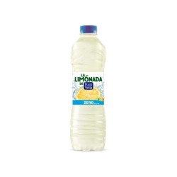 Agua mineral natural font vella limonada zero con zumo de limon botella 1,25 l