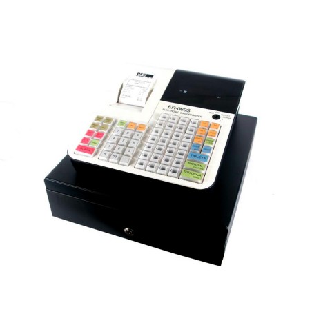 Registradora ecr sampos er-60 blanca 28 departamentos display vfd antireflejos conforme normativa factura