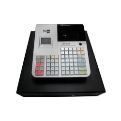 Registradora ecr sampos er-60 blanca 28 departamentos display vfd antireflejos conforme normativa factura