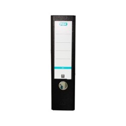 Archivador de palanca elba top carton compacto polipropileno con rado din a4 lomo de 80 mm negro