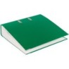 Archivador de palanca elba top carton compacto polipropileno con rado din a4 lomo de 80 mm verde