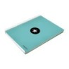 Cuaderno espiral a4 micro antartik tapa forrada 120h 90 gr horizontal 5 bandas 4 taladores color menta