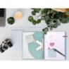 Cuaderno espiral a4 micro antartik tapa forrada 120h 90 gr horizontal 5 bandas 4 taladores color menta