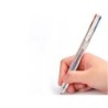 Boligrafo pilot super grip g 4 colores retractil sujecion de caucho tinta base de aceite cuerpo transparente