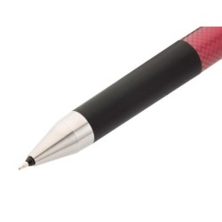 Boligrafo pilot synergy point retractil sujecion de caucho tinta gel 0,5 mm rojo