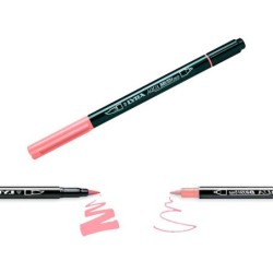 Rotulador lyra aqua brush acuarelable doble punta y pincel tonos piel blister de 6 unidades surtidas