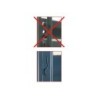 Estanteria metalica ar stocker 200x200x70 cm 4 estantes 450 kg por estante bandeja de madera sin tornillos