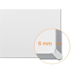 Pizarra blanca nobo nano clean ip pro lacada magnetica 1200x900 mm