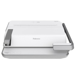 Encuadernadora para canutillo fellowes lyra 3 en 1 perfora hasta 20h a4 encuaderna 300h grapa 30h taladra 2 y 4
