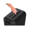 Destructora de documentos fellowes lx-65 capacidad de corte 10 hojas p4 destruye grapas clips y tarjetas